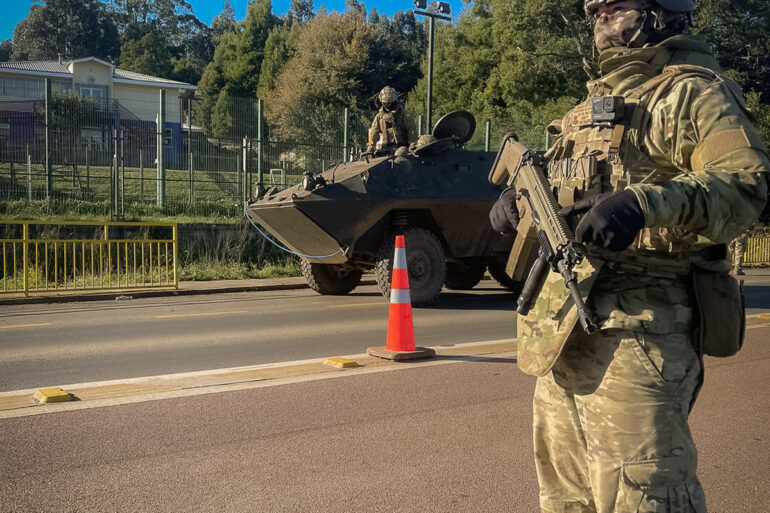 Control Militar en la Provincia de Arauco. Referencial
