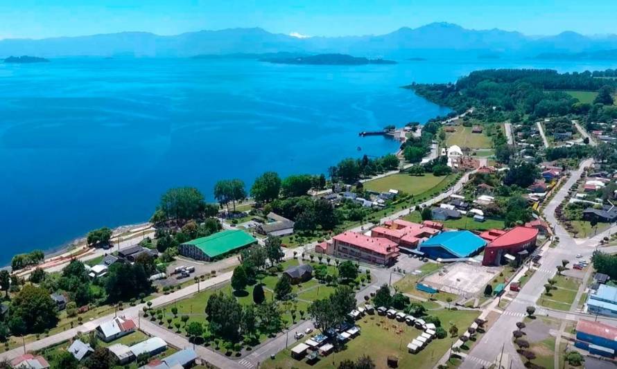 Vista aérea de Lago Ranco || Fuente: Diario Laguino