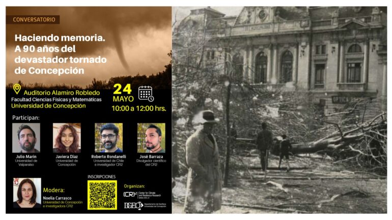 Conversatorio UdeC sobre tornado de 1934 || Sala de Prensa