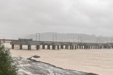 Puente Ferroviario sin tránsito en junio, incluyendo servicios de Biotrén