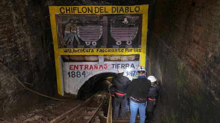 Entrada al Chiflón del Diablo || Fundación CEPAS