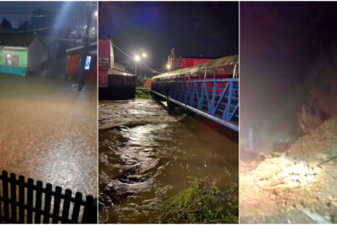 Lluvia y viento ha dejado el río atmosférico posterior al ciclón extratropical que ha afectado a Chile; Seremi de Educación suspendió clases hasta el viernes || Cedida