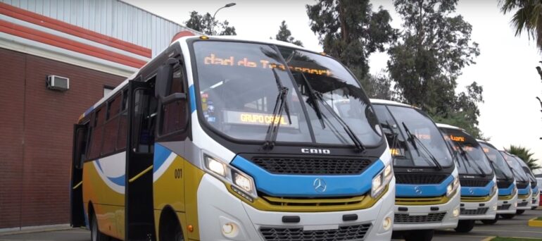 23 nuevos buses mejorarán significativamente la movilidad entre Santa Juana y Concepción || Cabal Transportes