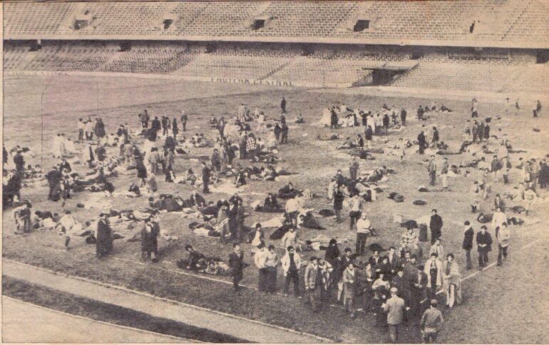 Detenidos estadio Regional de Concepción