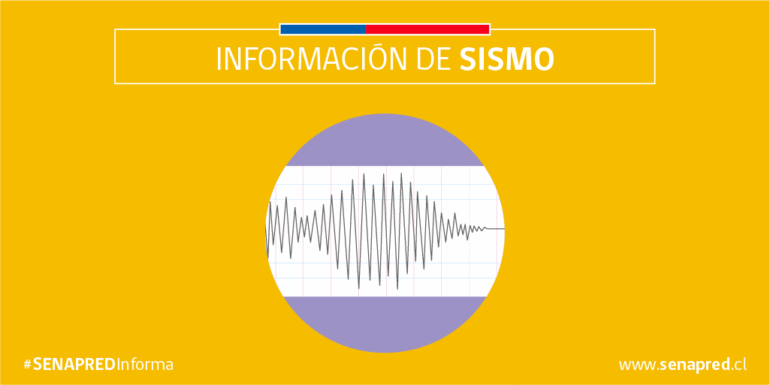 Sismo en Chile || Senapred en X