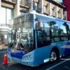 Bus estándar RED con el corte de pintura del Transporte Público del Gran Concepción || Cedida