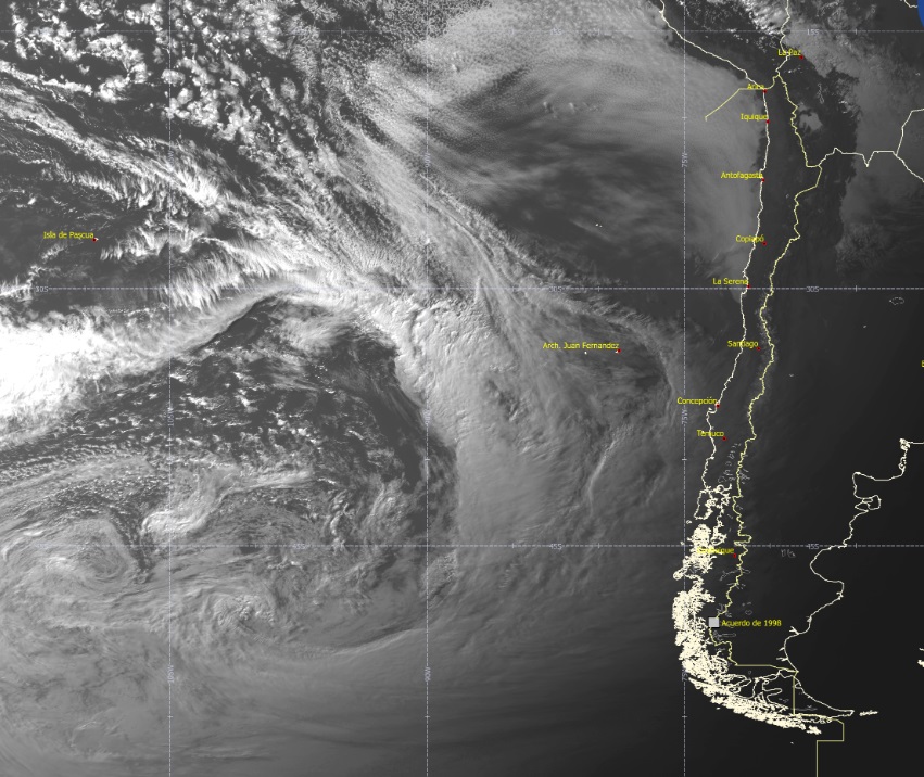 Mapa sistema frontal