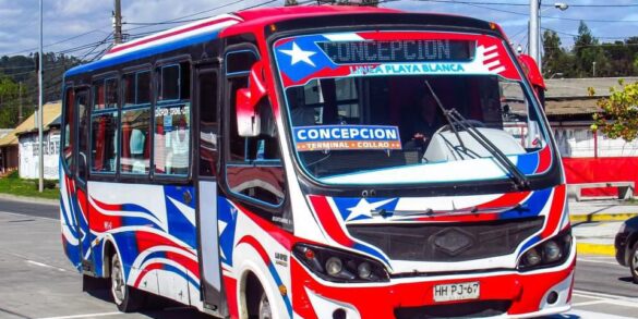 Coronel-Lota mejorará tecnológicamente en los próximos meses || Extraída de JaimeSCBuses en Facebook