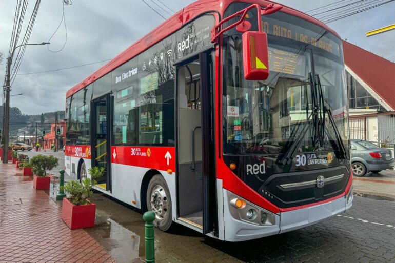 Presentación bus eléctrico Concepción