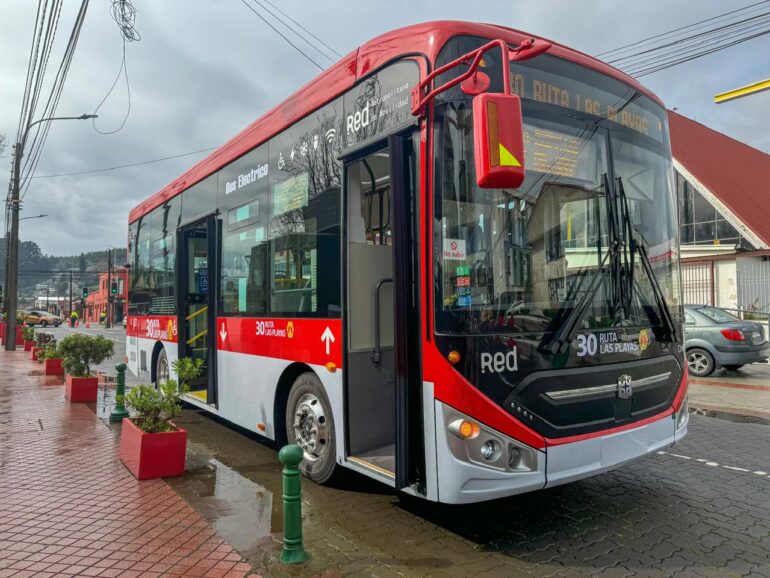 Presentación bus eléctrico Concepción