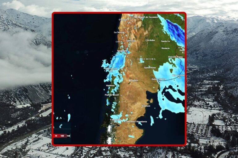 Alerta de heladas en dos regiones de Chile emitida por Meteorología en agosto 2024