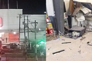 Cajero reventado en supermercado de Lomas Coloradas, San Pedro de la Paz || Sala de Prensa