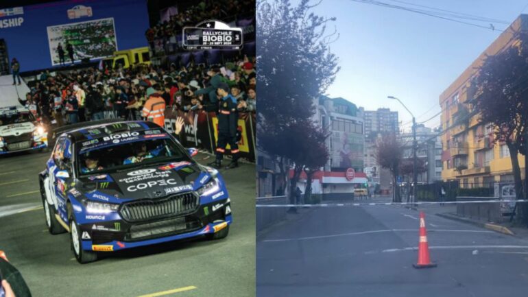 Cortes de calles WRC Chile