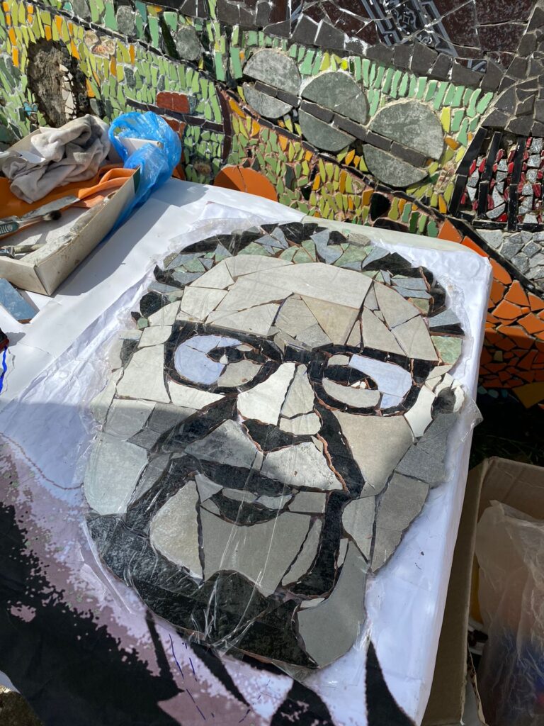 Rostro del compañero Allende