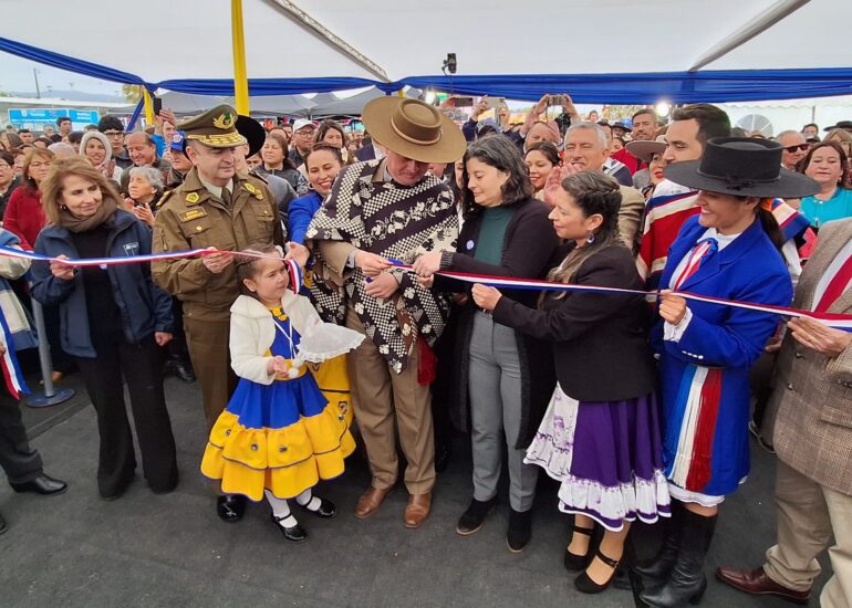 Se inauguraron las fiestas patrias en Concepción