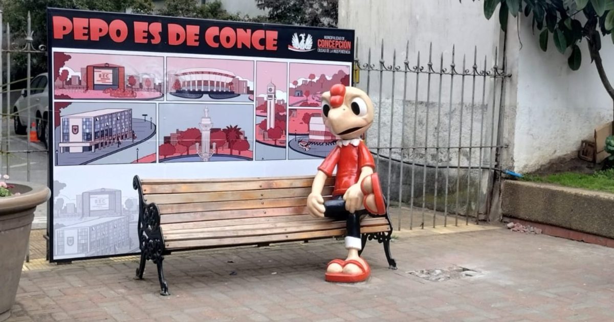 Estatua de Condorito en Concepción