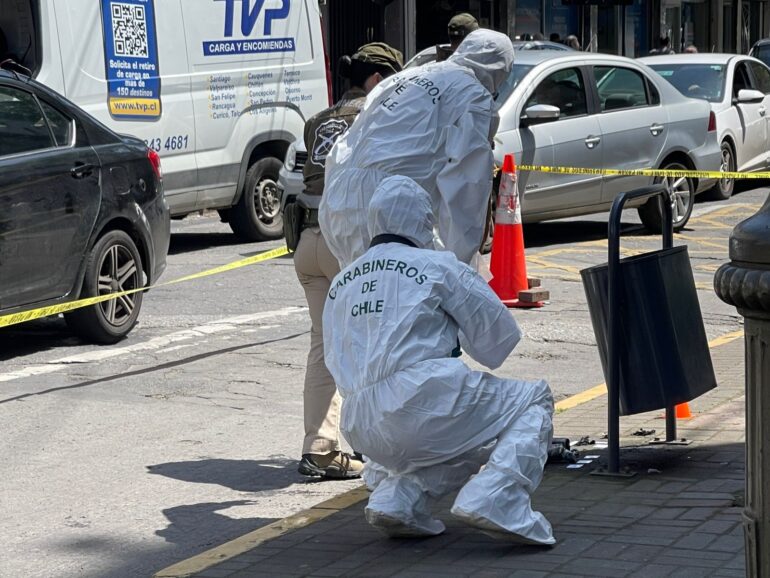 explosiones en el centro de Concepción