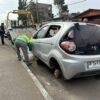 Automóvil abandonado retirado en Talcahuano