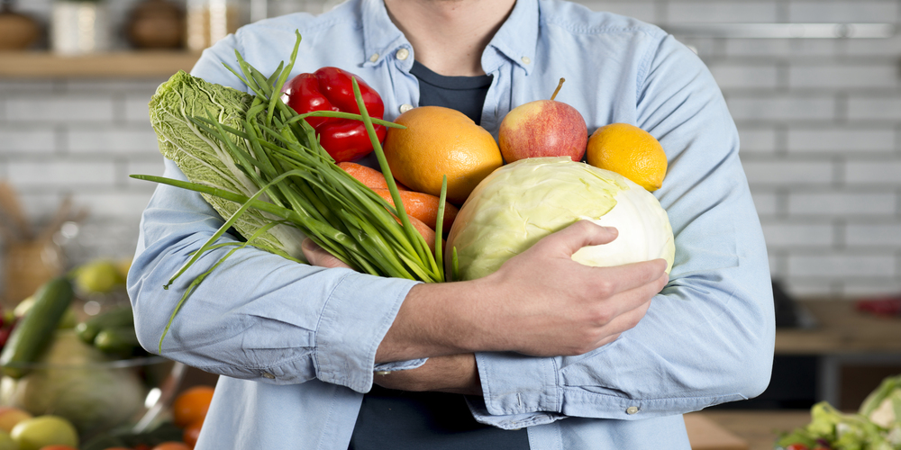 Se suele creer que los veganos solo comen verduras. 