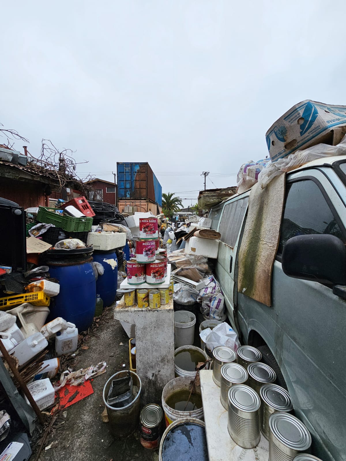 Vehículo abandonado mal de Diógenes