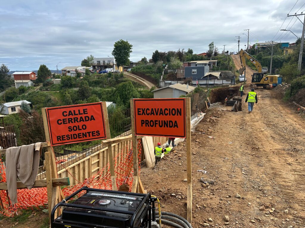 Comienzas obras en El Santo, Tomé