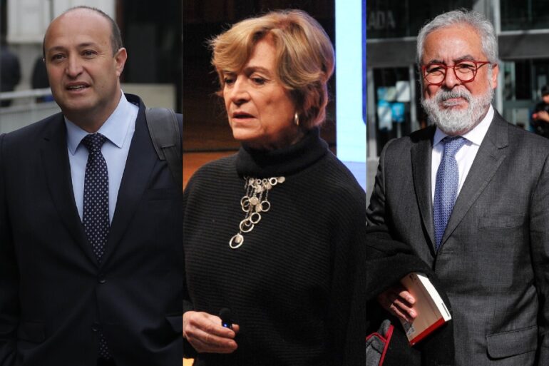 Manuel Guerra, Evelyn Matthei y Luis Hermosilla