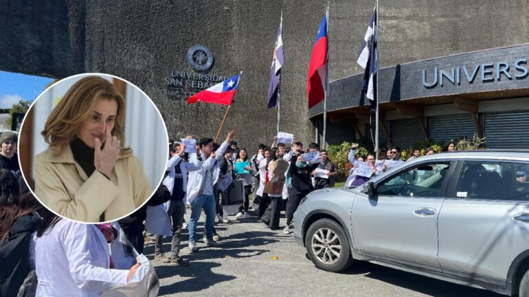 protestas estudiantes uss contra caso marcela cubillos