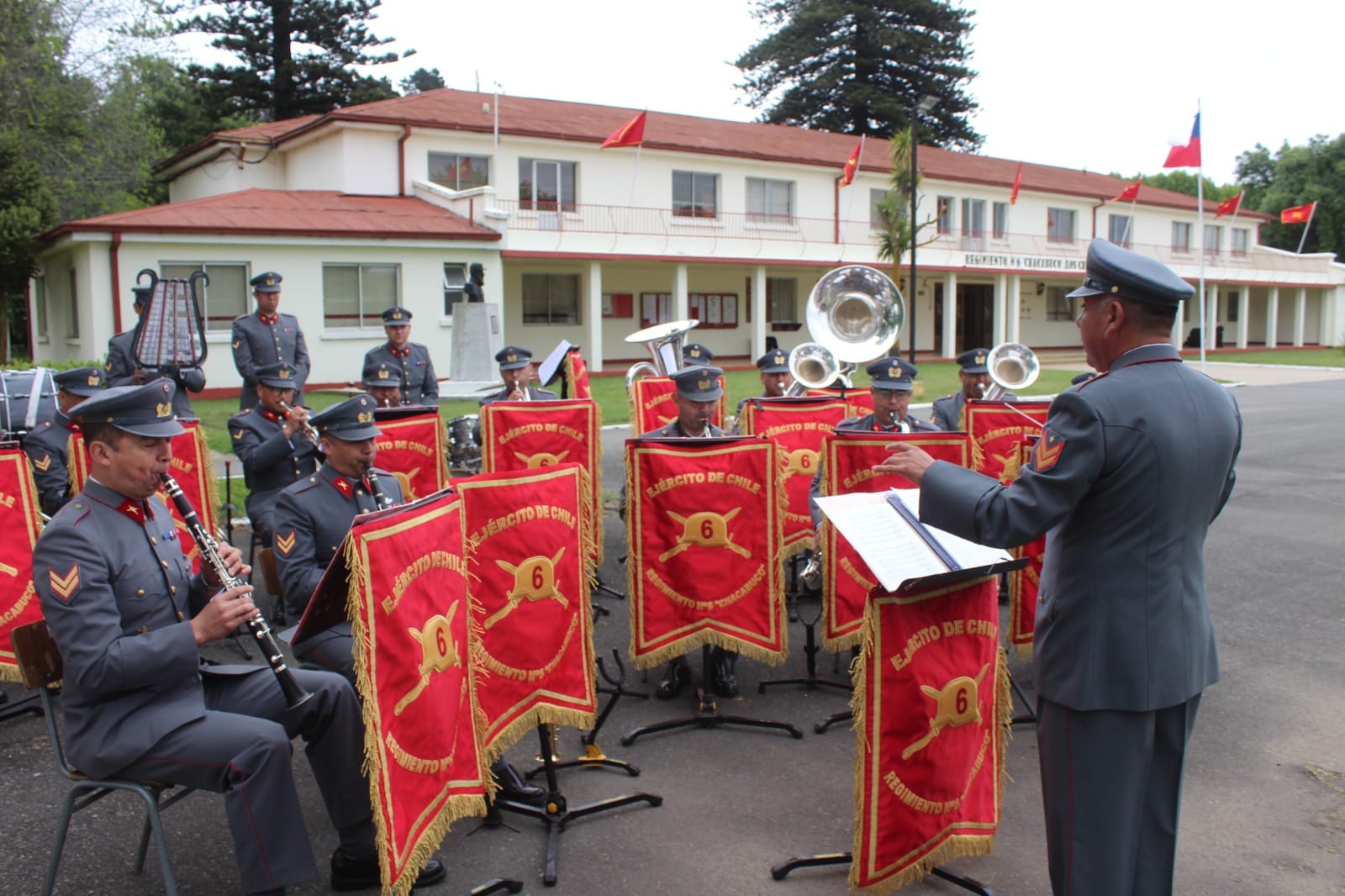 Banda instrumental del Regimiento Chacabuco