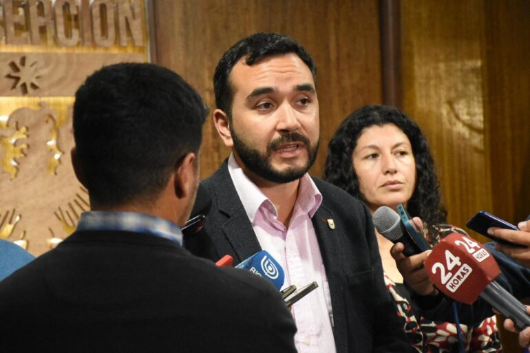 Boris Negrete, alcalde suplente de Concepción