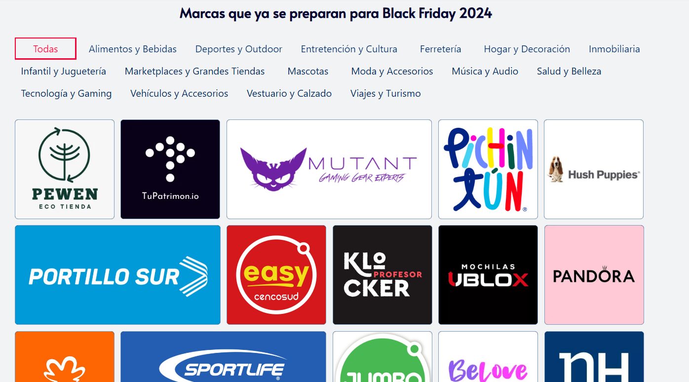 Marcas Black Friday