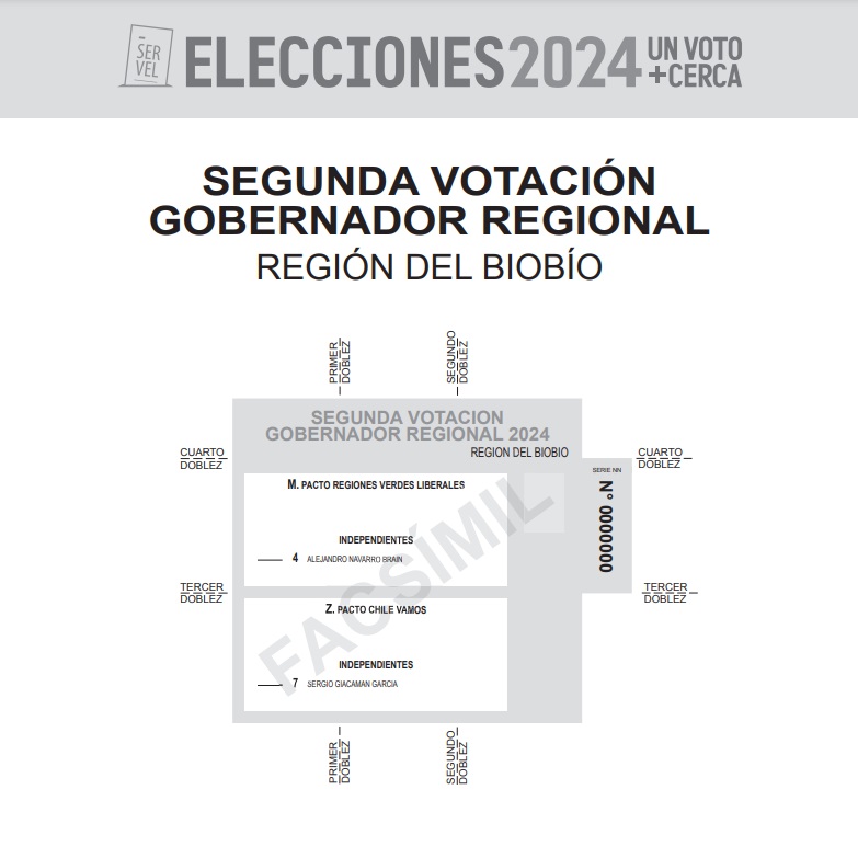 Voto elección Gobernadores