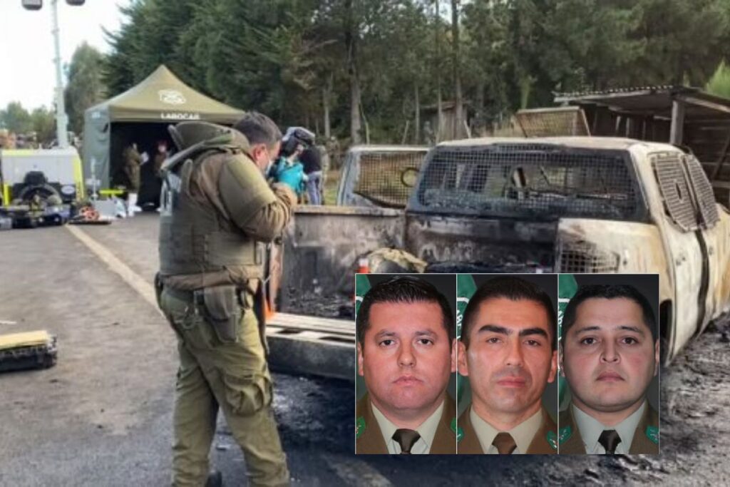 El asesinato de tres carabineros