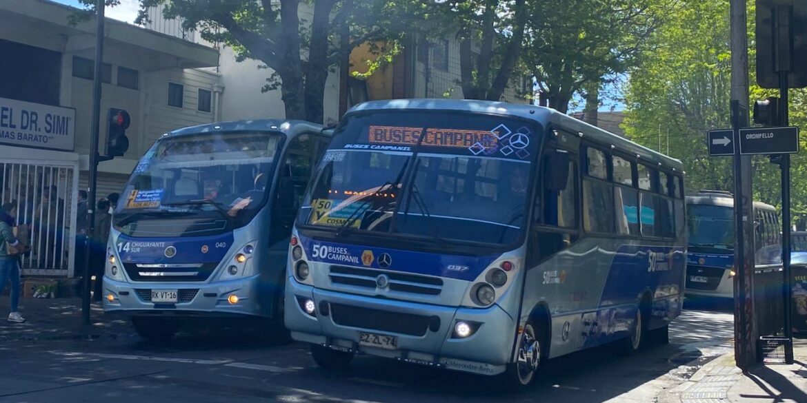 Pasajes de bus en Concepción subirán || Sala de Prensa