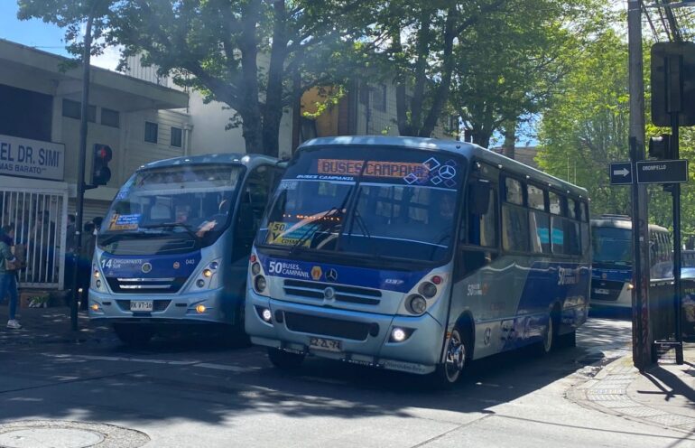 Pasajes de bus en Concepción subirán || Sala de Prensa