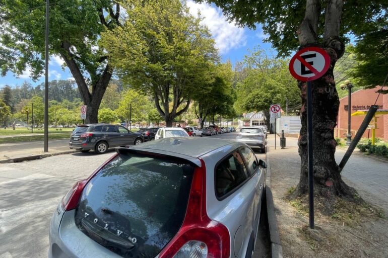 Ubicación de Estacionamientos Subterráneos Parque Ecuador