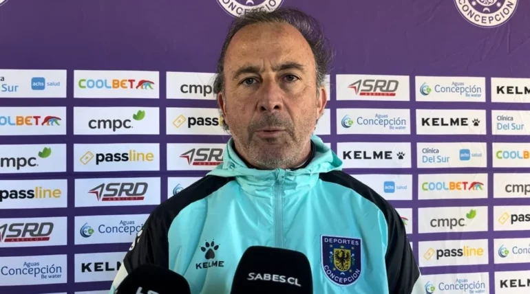 Manuel Suárez técnico Deportes Concepción