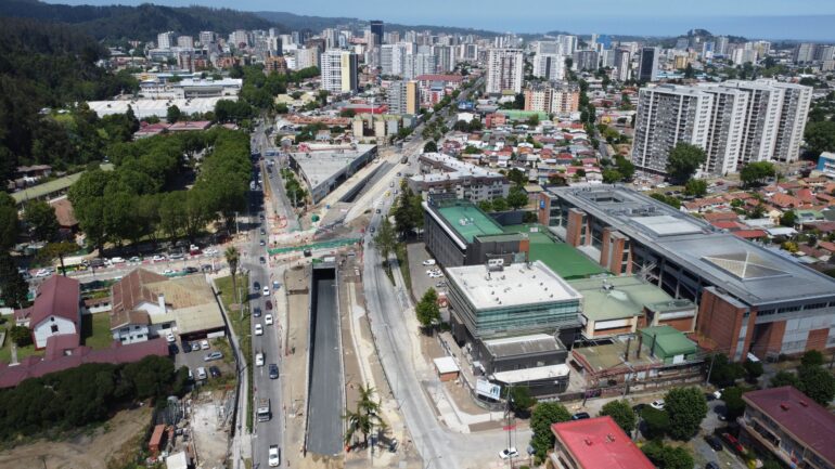 Paso bajo nivel Los Carrera Concepción