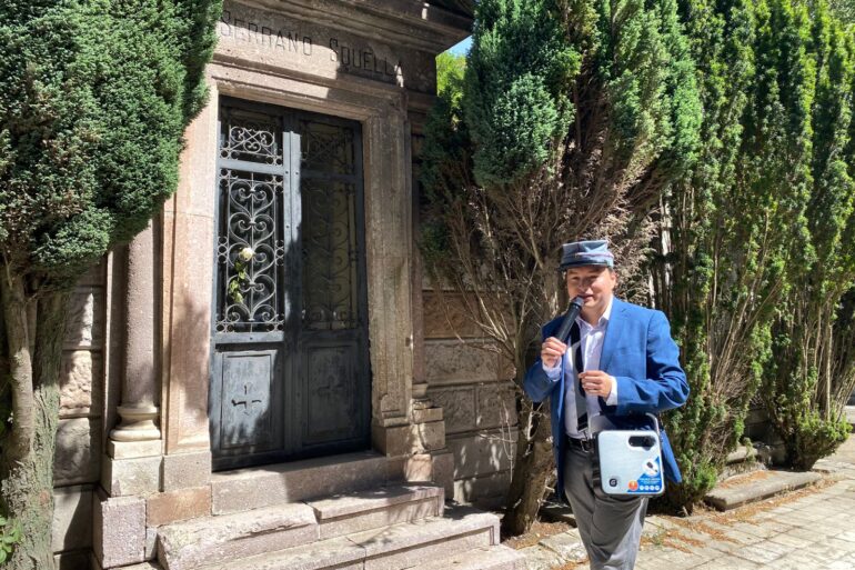 Carlos León en Día del Veterano