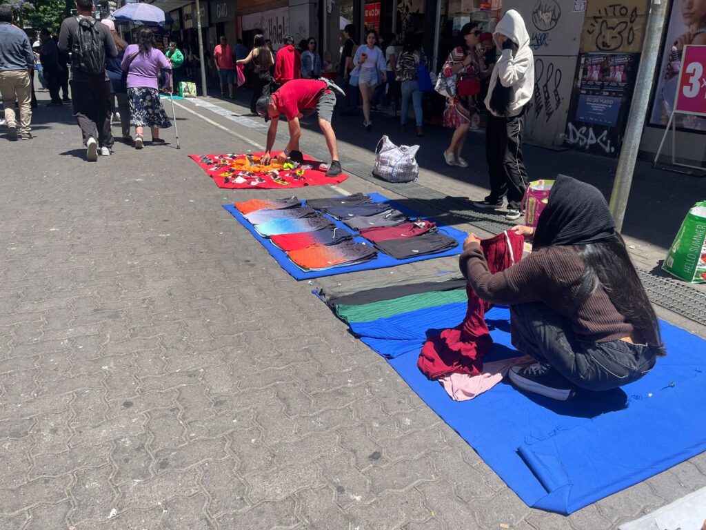 Comercio ambulante ecuatorianos