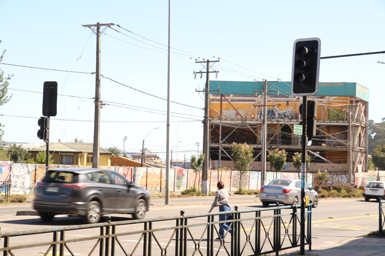 Semáforo malo en Talcahuano