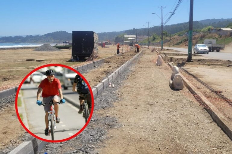 Construcción de ciclovías Playa Blanca