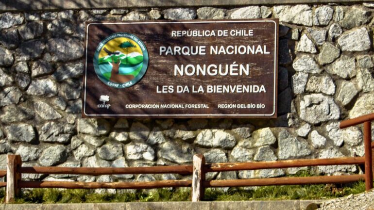 Parque Nonguén carretera eléctrica