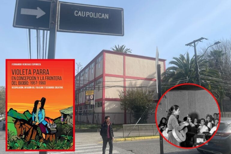 Violeta Parra vivió en Conce